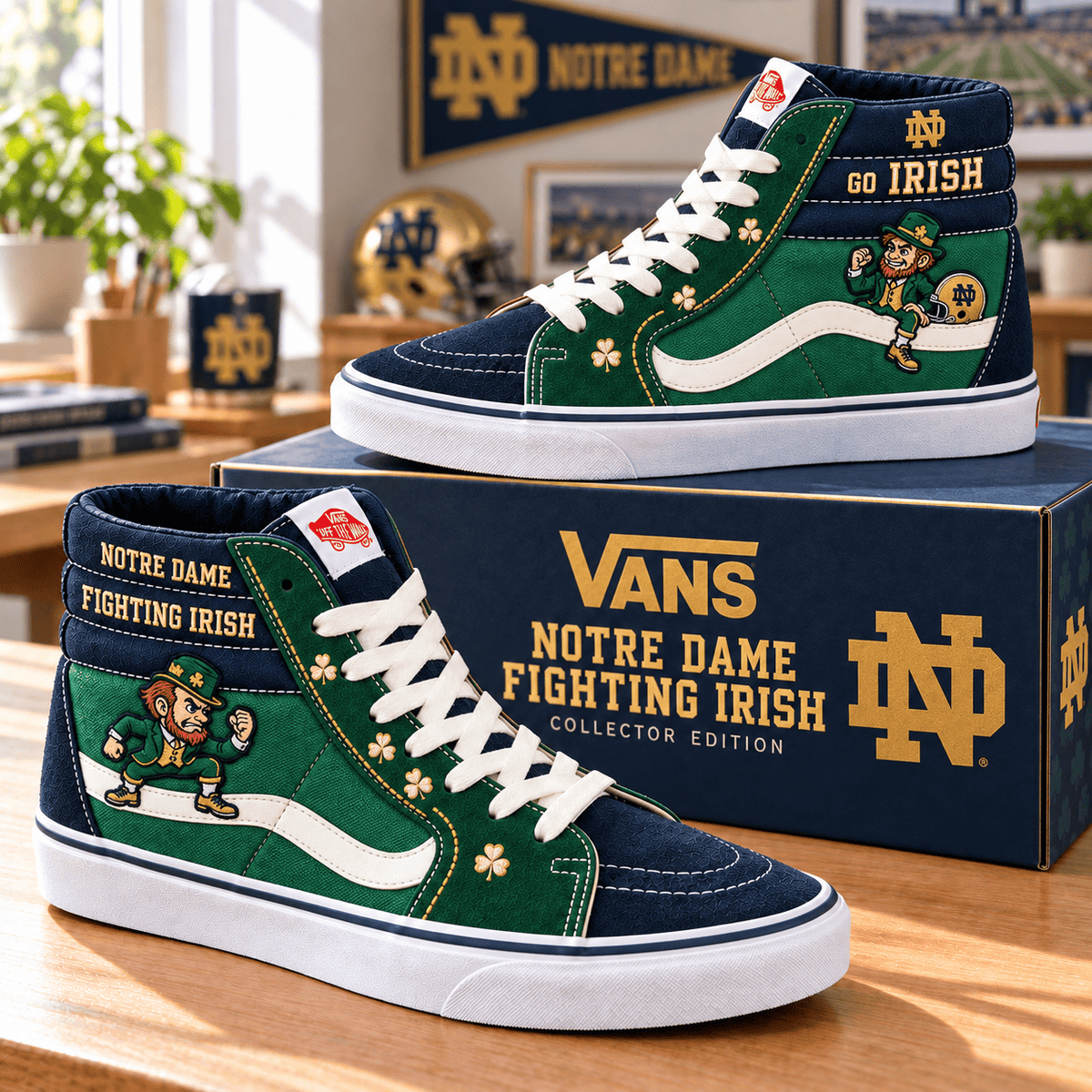 PREMIUM NDFI Heritage High-Top Sneakers HQH
